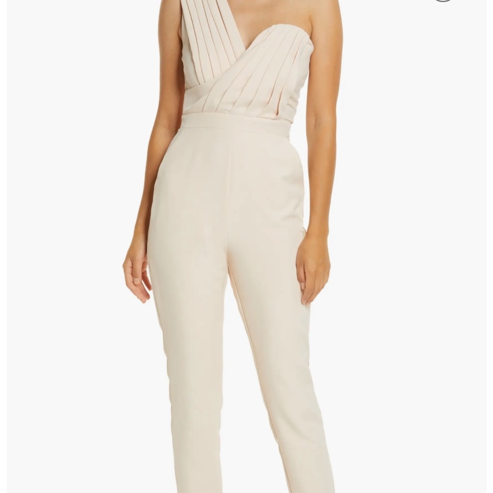 One shoulder jumpsuit lavish alice